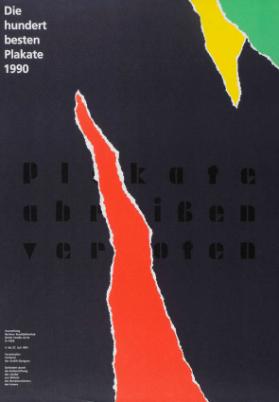 Die hundert besten Plakate 1990 - Ausstellung Berliner Stadtbibliothek