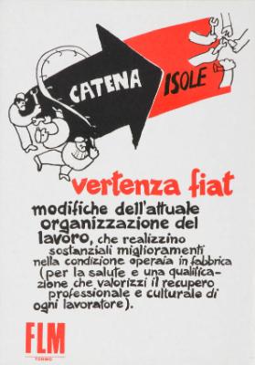 catena - isole - vertenza Fiat - (...) - FLM