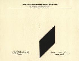 The Art Directors Club 2nd International Exhibition 1988 Merit Award