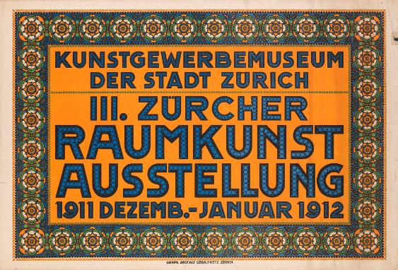 3. Zürcher Raumkunstausstellung. 2. Serie