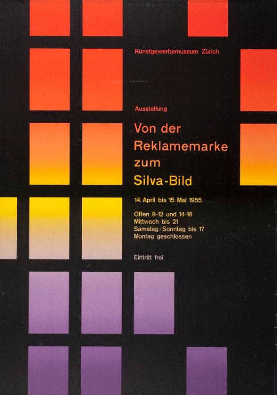Kunstgewerbemuseum Zürich - Ausstellung - Von der Reklamemarke zum Silva-Bild