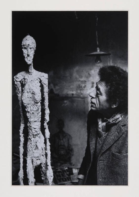 [Alberto Giacometti in seinem Atelier, Rue Hippolyte Maindron, Paris, 1960]