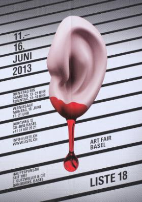 Art Fair Basel - Liste 18 - 11-16. Juni 2013