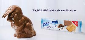 Tja, Dar-Vida jetzt auch zum Naschen. Neu - Dar-Vida Biscuits