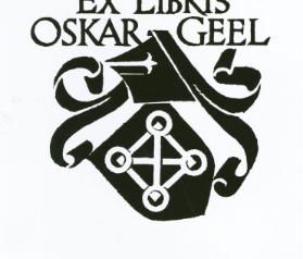 Ex Libris Oskar Geel