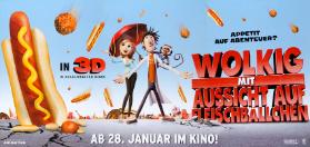 Appetit auf Abenteuer? Wolkig mit Aussicht auf Fleischbällchen - Ab 28. Januar im Kino! Columbia Pictures - Sony Pictures Animation