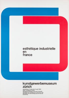 Esthétique industrielle en France - Kunstgewerbemuseum Zürich