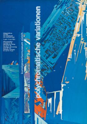Polychromatische Variationen - Kunstgewerbemuseum Zürich - Bildgestaltung mit Hilfe von Kristalloptik von Manfred Kage