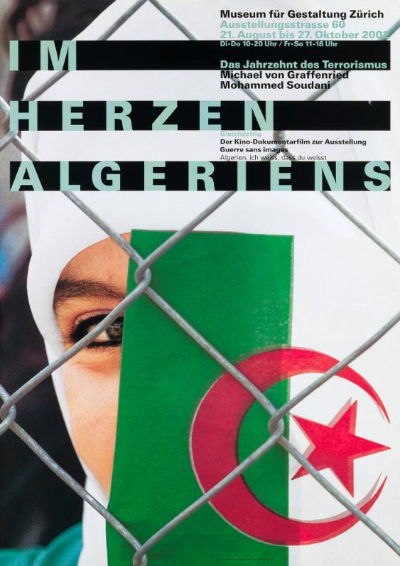 Im Herzen Algeriens - Das Jahrzehnt des Terrorismus - Michael von Graffenried - Mohammed Soudani - Museum für Gestaltung Zürich