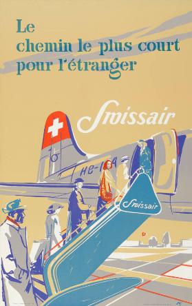 Le chemin le plus court pour l'étranger - Swissair