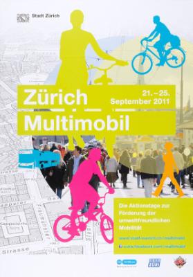 Zürich Multimobil - 21.-25. September 2011 - Die Aktionstage zur Förderung der umweltfreundlichen Mobilität