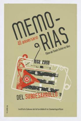 40 aniversario - Memorias del subdesarrollo