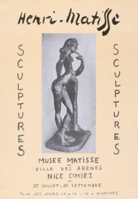 Henri Matisse - Sculptures - Musée Matisse - Villa des Arènes - Nice Cimiez