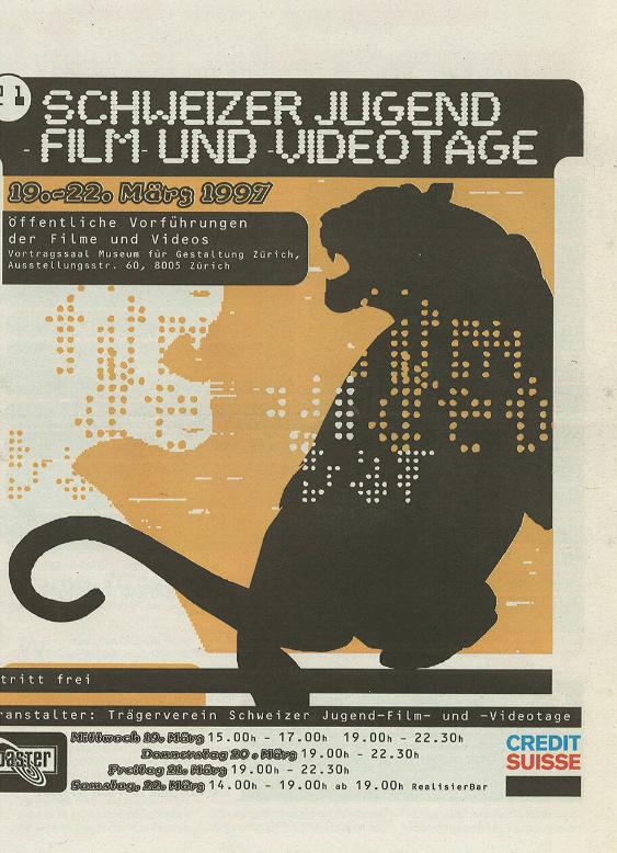21. Schweizer Jugend-Film und -Videotage 1997