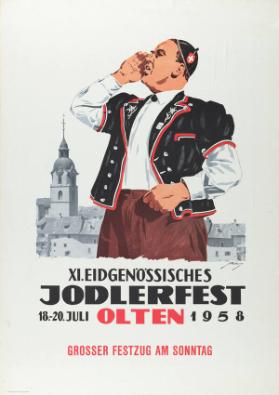 XI. Eidgenössisches Jodlerfest Olten - 1958