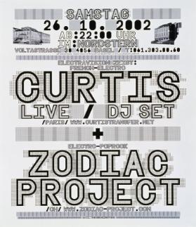 Curtis live / DJ Set - Zodiac Project - Nordstern