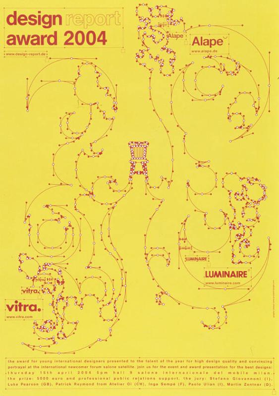 design report award 2004 - Alape - vitra - Luminaire - the award for young international designers [...] - hall 9 salone internazionale del mobile milano