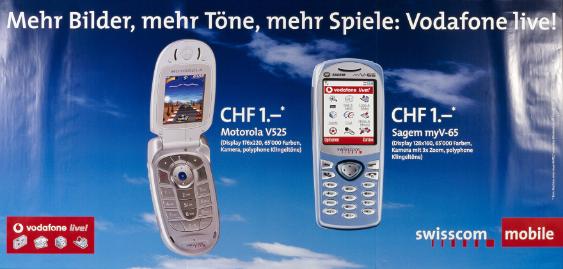 Mehr Bilder, mehr Töne, mehr Spiele: Vodafon live! - Swisscom