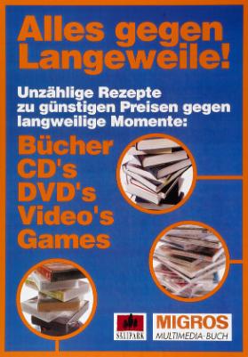 Alles gegen Langeweile! - Unzählige Rezepte zu günstigen Preisen gegen langweilige Momente: Bücher - CD's - DVD's - Video's - Games