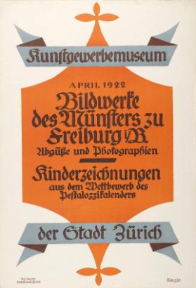 Abgüsse und Photographien von Bildwerken des Münsters zu Freiburg i.Br.