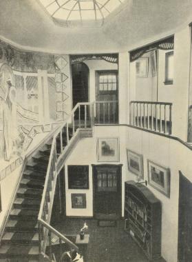 Wohnhaus W. Leuring, 1901 - 1904, Scheveningen: Innenansicht Treppenhaus