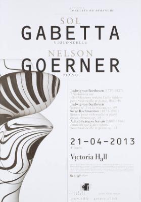Concerts du dimanche - Sol Gabetta - Nelson Goerner - 21-04-2013 - Victoria Hall