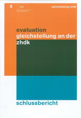 Evaluation Gleichstellung an der ZHdK