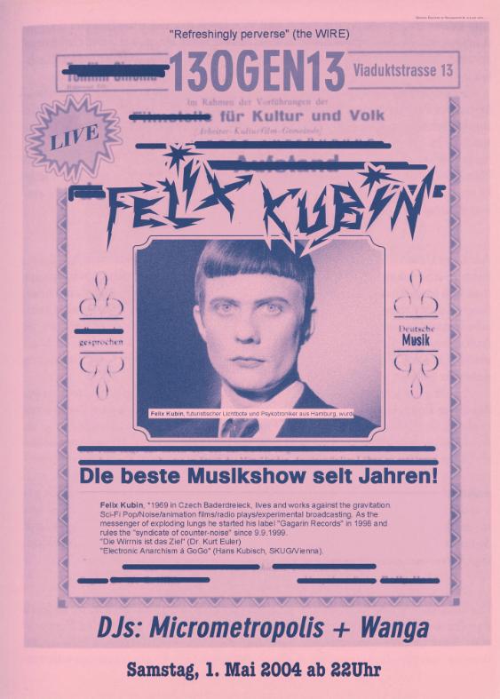 Bogen 13 - Felix Kubin - Die beste Musikshow seit Jahren