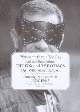 Plattentaufe von The Fox - Auf der Schaubühne: The Fox und The Otiacs - Bogen 13