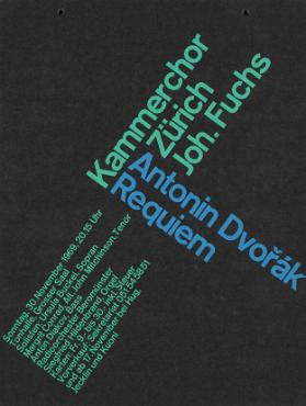 Antonin Dvořák - Requiem - Kammerchor Zürich - Joh. Fuchs