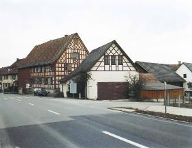 Falsche Chalets - MASCHINENSCHEUNE, 1938, INFANTERIEBUNKER, TRIBOLTINGEN TG. Massivbau mit Fach…