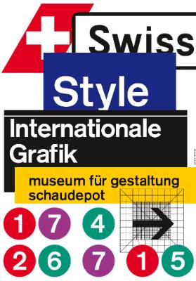 Swiss Style - internationale Grafik; Plakat