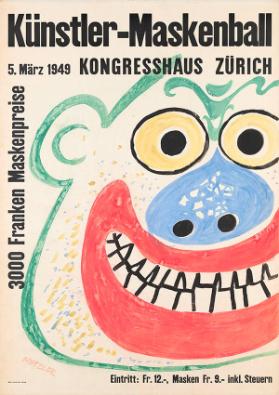 Künstler-Maskenball - Kongresshaus Zürich - 5. März 1949