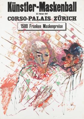 Künstler Maskenball - 22. Februar 1947 - Corso-Palais Zürich