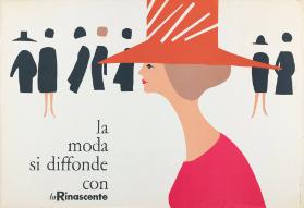01 Lora Lamm, La moda si diffonde con la Rinascente, ca. 1960, Museum für Gestaltung Zürich, Pl…