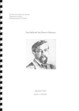 Das Harfenteil des Oeuvre Debussys
