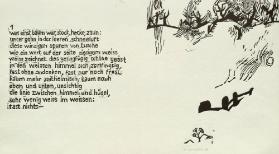 1. Vers des Gedichts "Kirschgarten im Schnee"