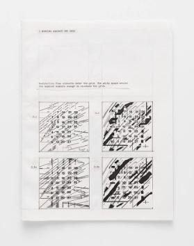 1. Working with the grid; 2. Working against the grid; 3. Reducing Legibility of numbers; 4. Reducing Legibility of numbers and grid; 5. Substitution of numbers with other symbols; 6. Conclusion