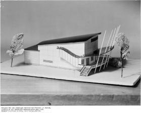 Projekt für ein ständiges Marionetten-Theater in Zürich, anlässlich der Schweizerischen Landesausstellung 1939