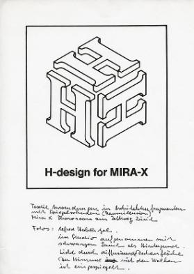 H-design for MIRA-X [Gruppe]