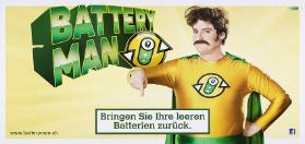 Battery Man - Bringen Sie Ihre leeren Batterien zurück.