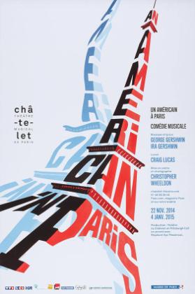 An american in Paris - Un américain à Paris - Comédie musicale - Châtelet - Théâtre musical de Paris