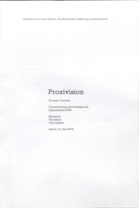 Proxivision