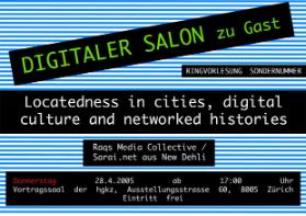 Locatedness in cities, digital culture and networked histories