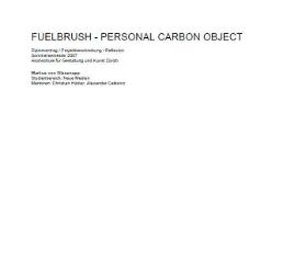 FUELBRUSH - PERSONAL CARBON OBJECT