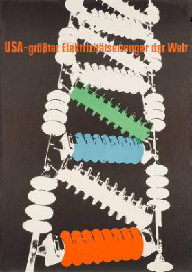 USA - grösster Elektrizitätserzeuger der Welt