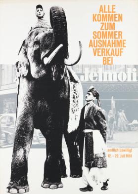 Alle kommen zum Sommerausnahmeverkauf bei Jelmoli