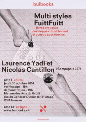bülbooks - Multi styles FuittFuitt - Laurence Yadi et Nicolas Cantillon