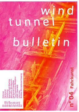 Wind Tunnel Bulletin No 4, Juni 2015