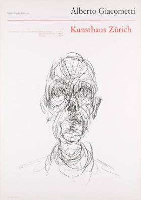 Alberto Giacometti - Plastiken - Gemälde - Zeichnungen - Kunsthaus Zürich